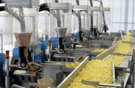 Завод по производству картофельных чипсов